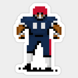 16-Bit Football - Fresno Sticker